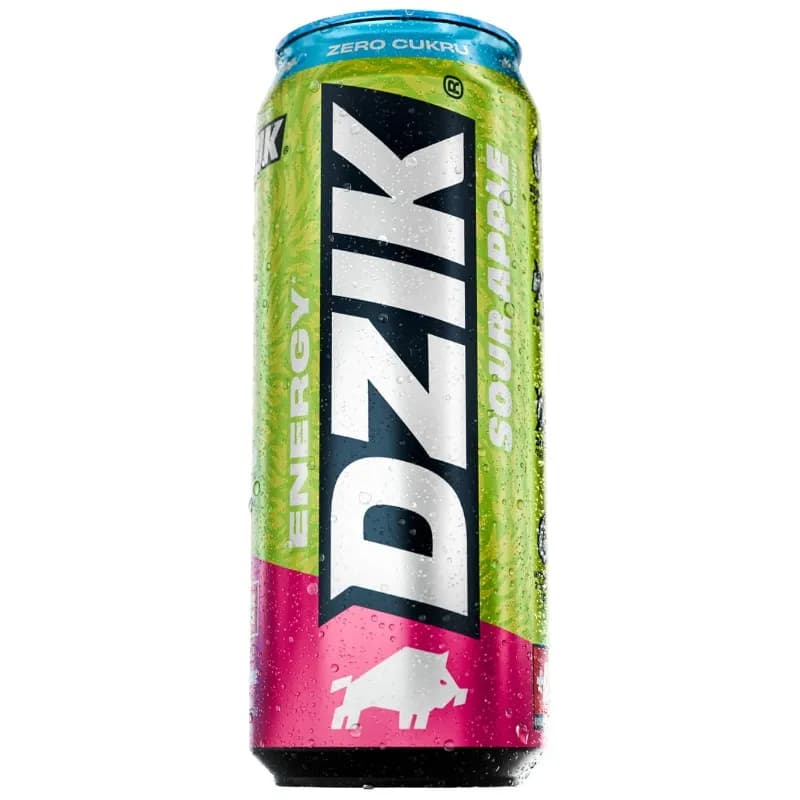 WK DZIK Energy Sour Apple 500 ml - zdjęcie 1