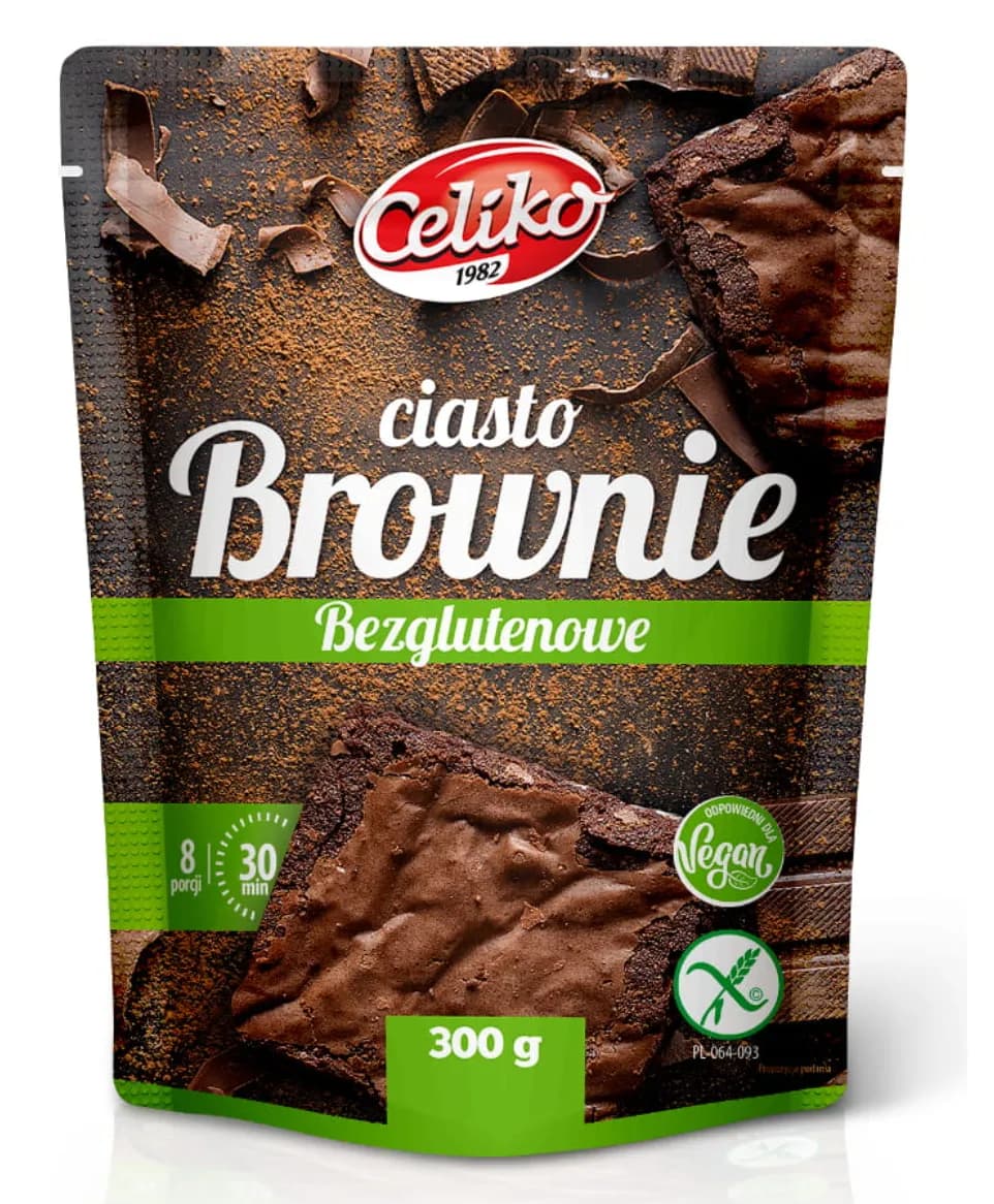 Celiko Mieszanka Na Brownie Bezglutenowa 300 g - zdjęcie 1