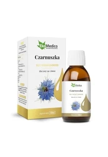 EkaMedica Olej z nasion czarnuszki tłoczony na zimno 100 ml - zdjęcie 1