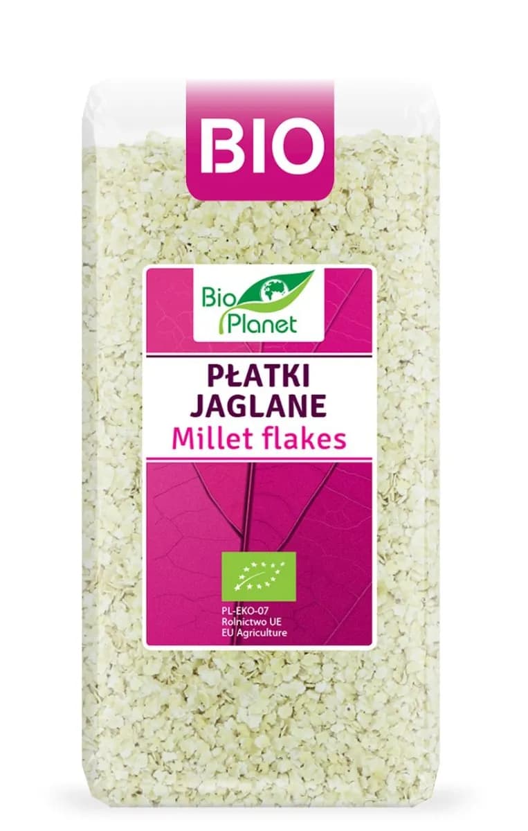 Bio Planet Płatki Jaglane BIO 300 g - zdjęcie 1