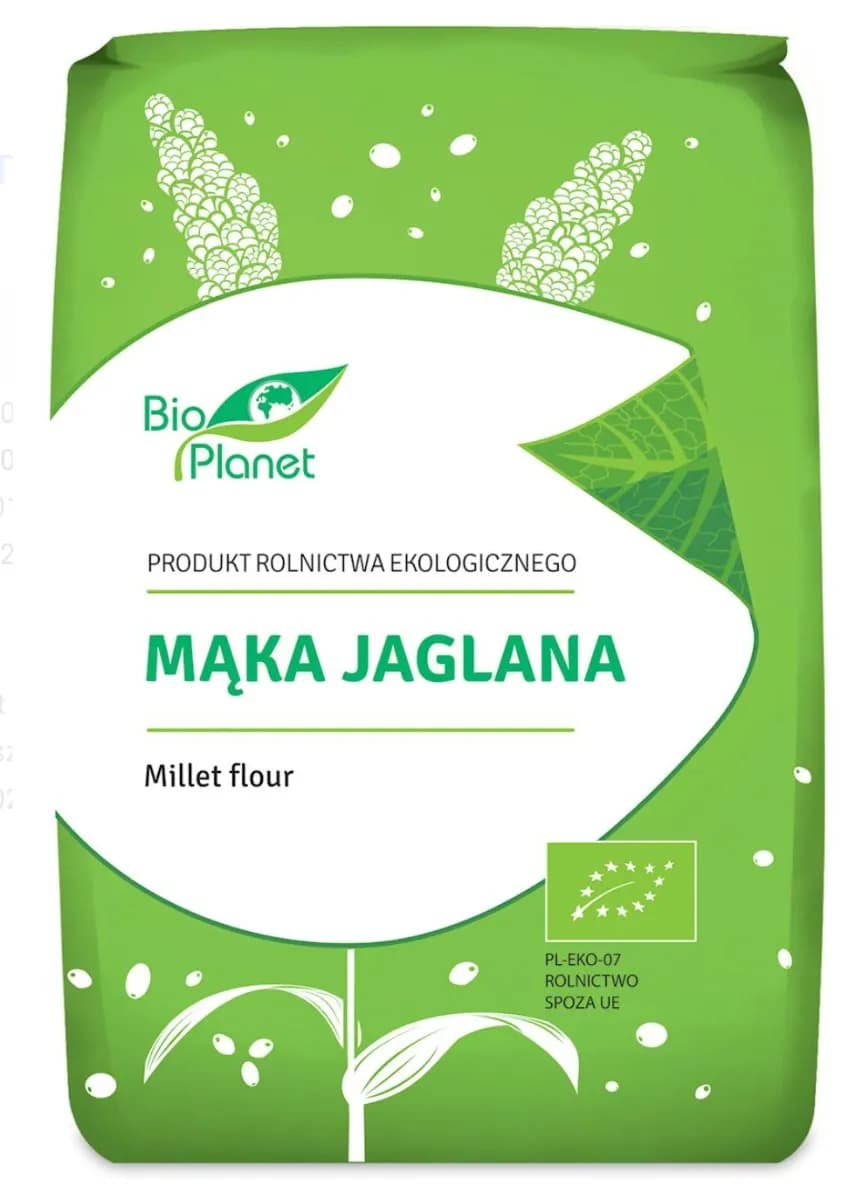 Bio Planet Mąka Jaglana BIO 1 kg - zdjęcie 1