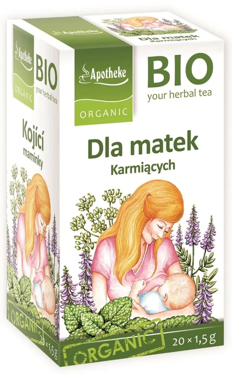Apotheke Herbatka Dla Matek Karmiących BIO 30g (20x1,5g) - zdjęcie 1