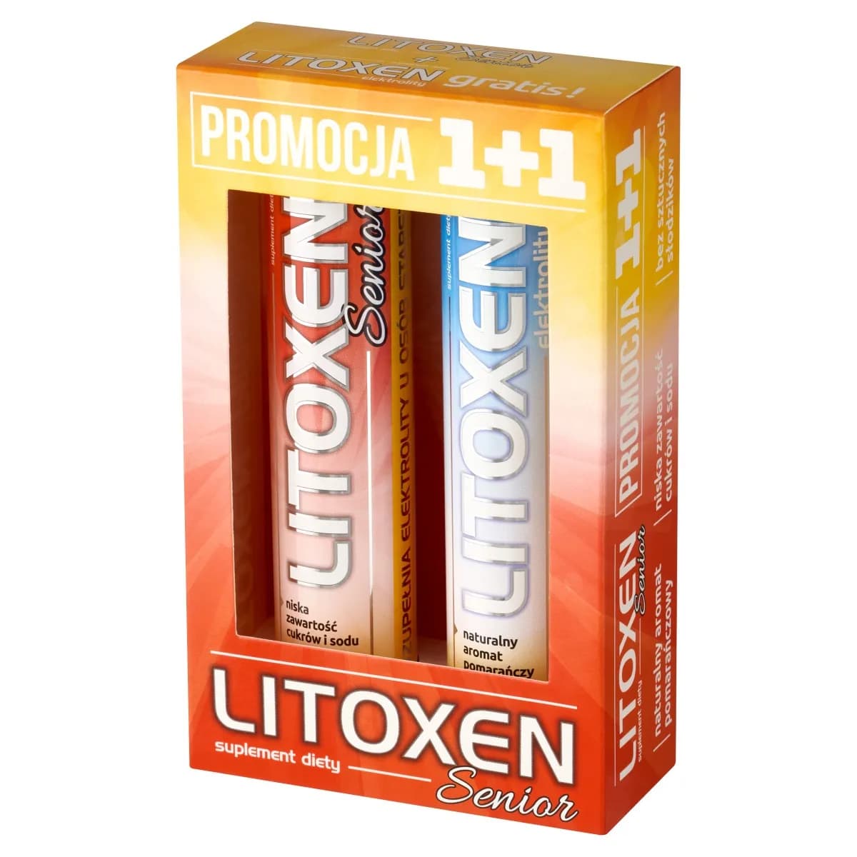 Xenico Litoxen Senior 2x20 tabletek musujących - zdjęcie 1