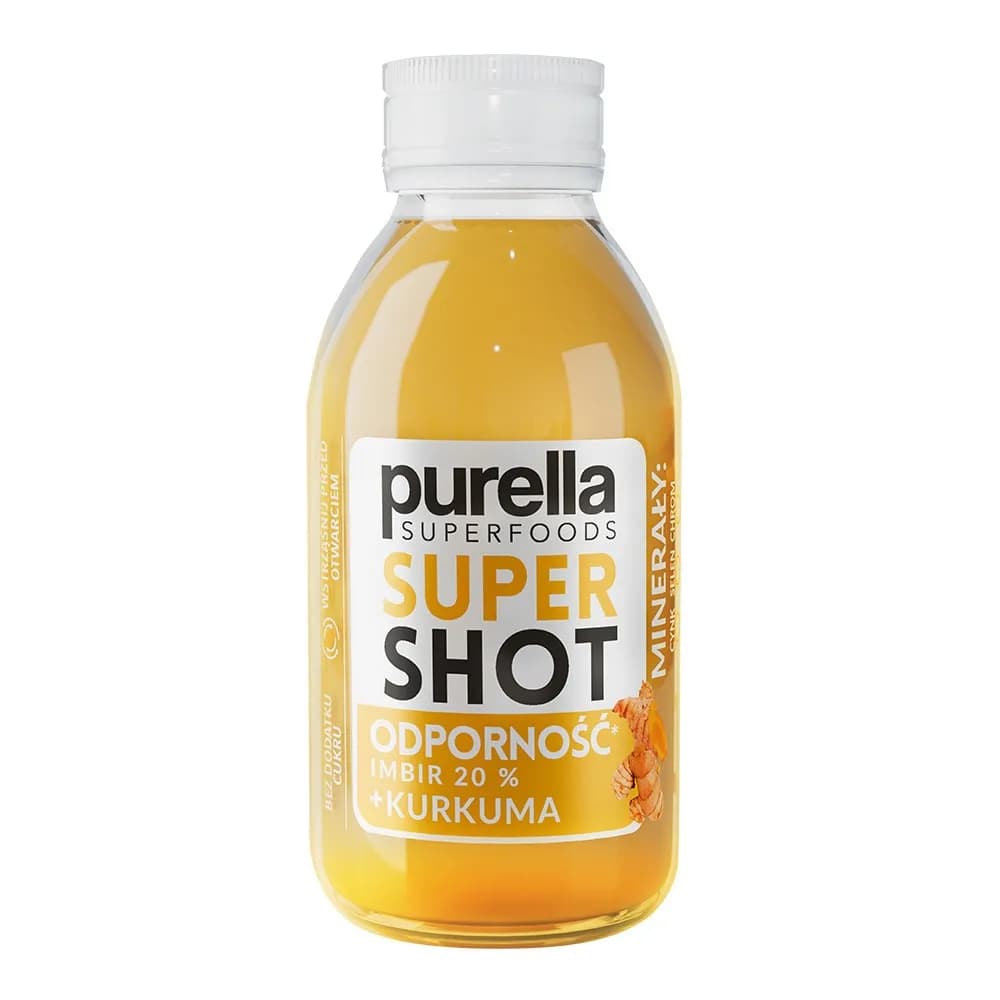 Purella Superfoods SuperShot imbir kurkuma 100 ml - zdjęcie 1