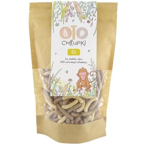 OTO Chrupki MIX bez dodatku cukru 25g - zdjęcie 1