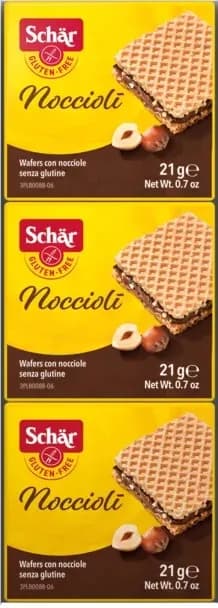 Schar Wafle orzechowe Noccioli 3x21 g 63 g - zdjęcie 1