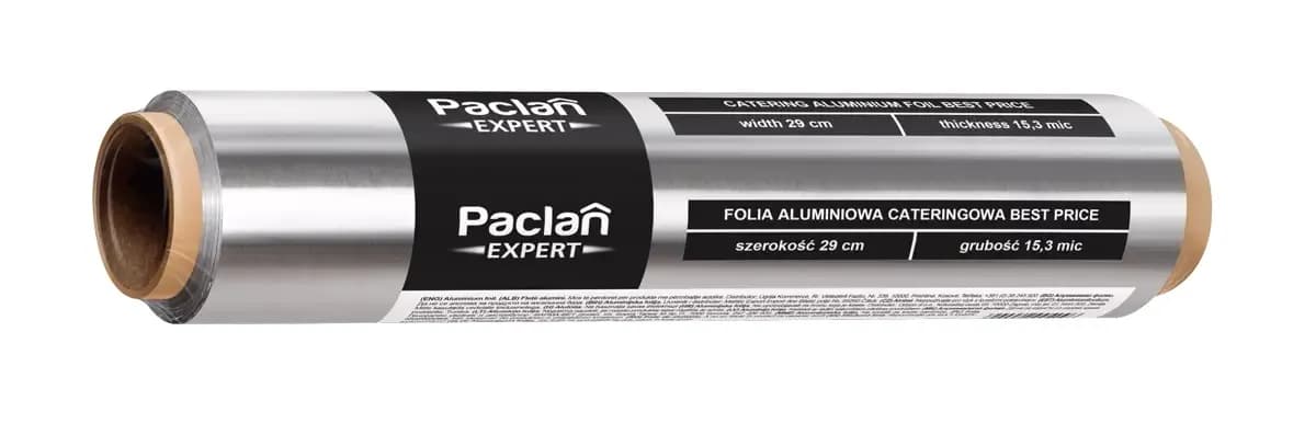 Paclan Expert Folia Aluminiowa Catering Best Price 29 cm gruba 15 mic - zdjęcie 1