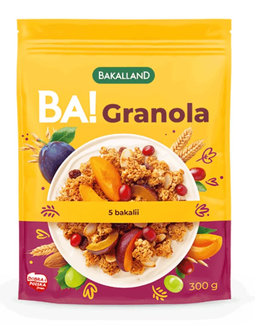 Bakalland BA! Granola 5 bakalii 300 g - zdjęcie 1
