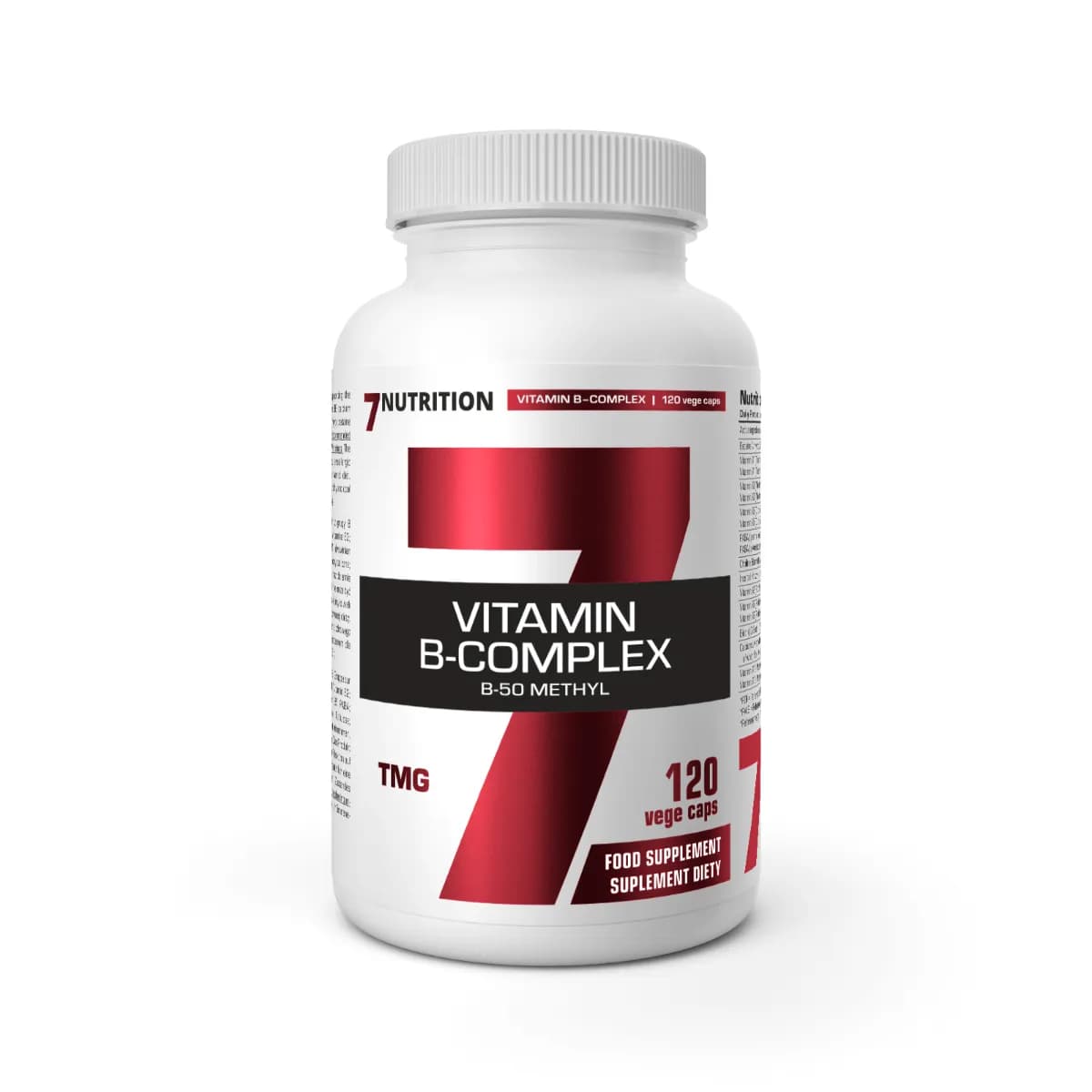 7Nutrition B Complex B50 Methyl 120 kapsułek - zdjęcie 1