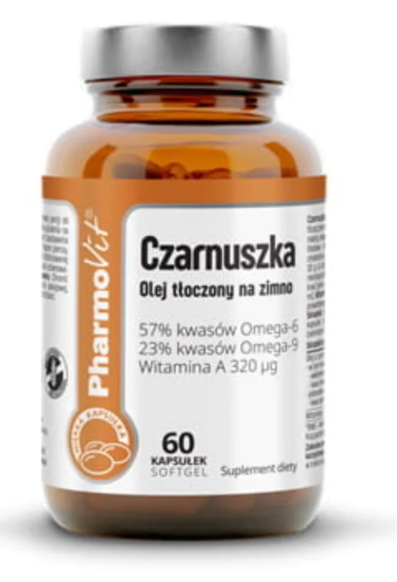 Pharmovit Czarnuszka 60 kapsułek softgel - zdjęcie 1