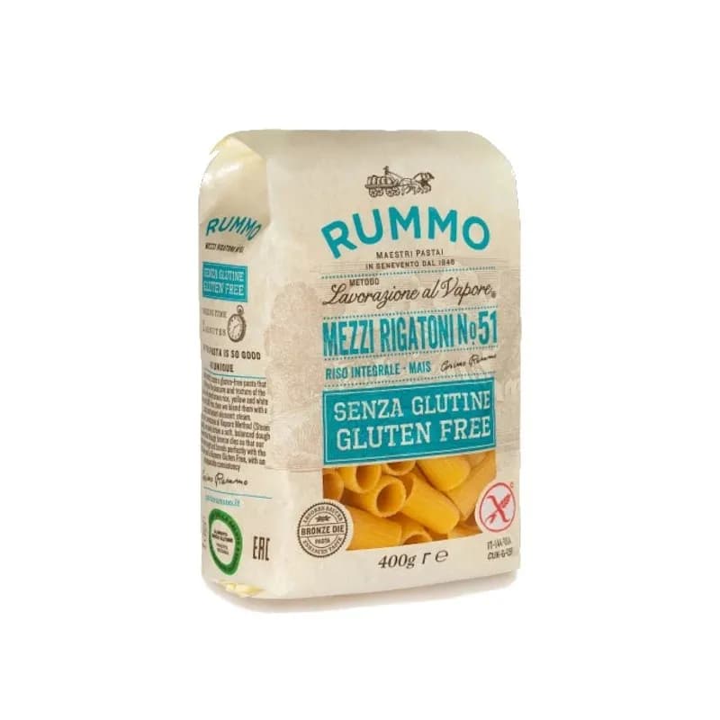 RUMMO Mezzi Rigatoni N.51 włoski makaron rurki 400 g - zdjęcie 1