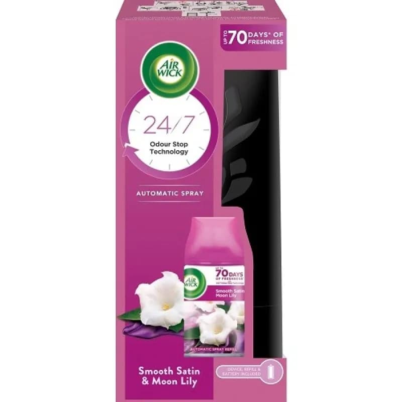 Air Wick Automatic Air Freshener Smooth Satin Moon Lily 250 ml - zdjęcie 1