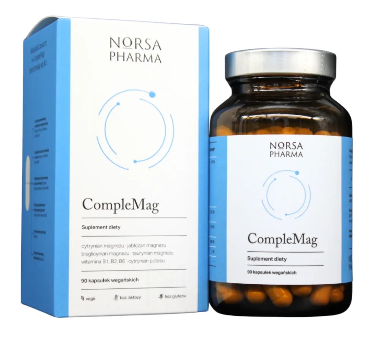 Norsa Pharma CompleMag 90 kapsułek - zdjęcie 1