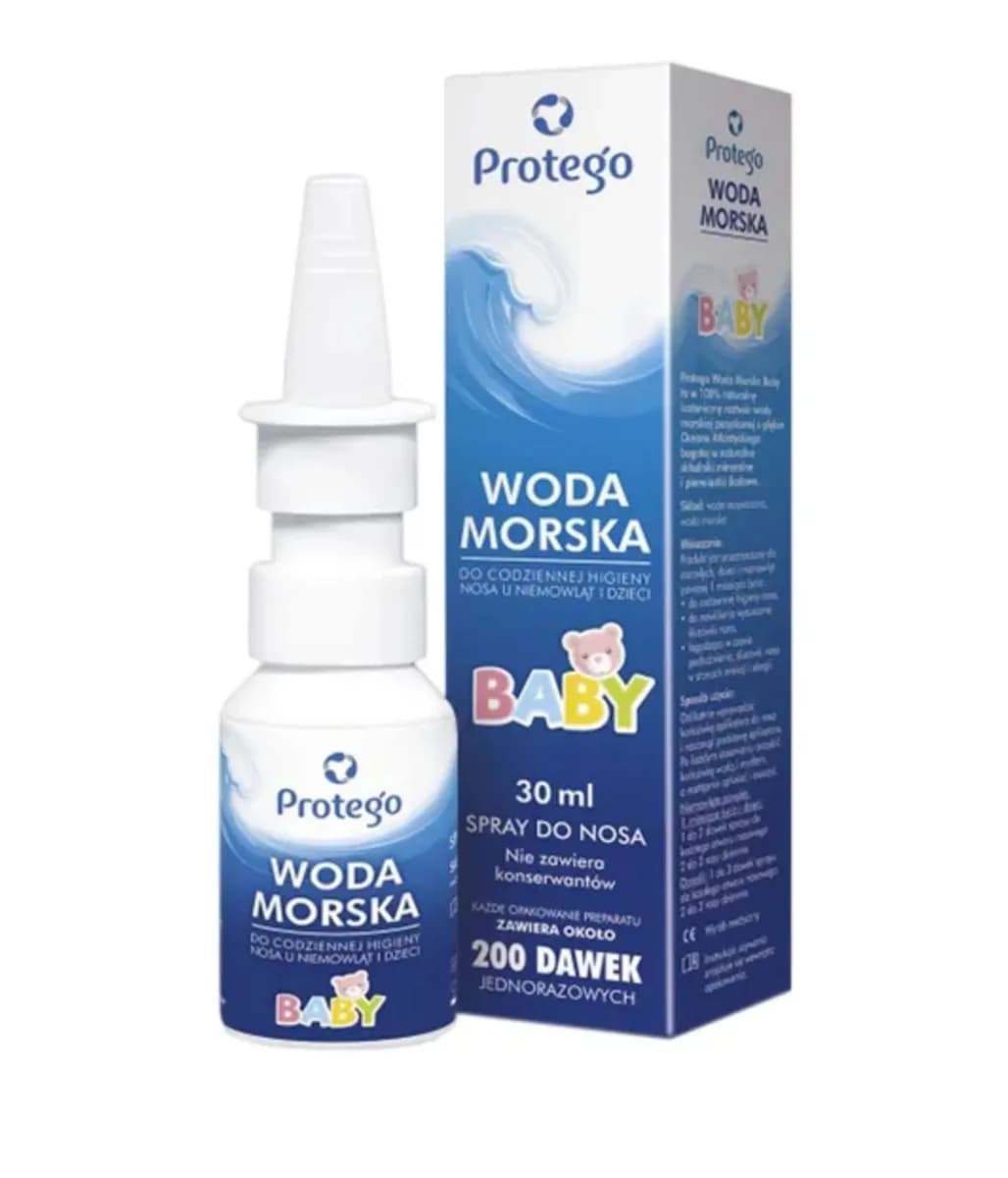 Protego Woda Morska Baby spray do nosa 30 ml - zdjęcie 1