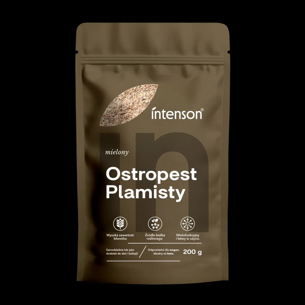 Intenson Ostropest Plamisty mielony 200g - zdjęcie 1