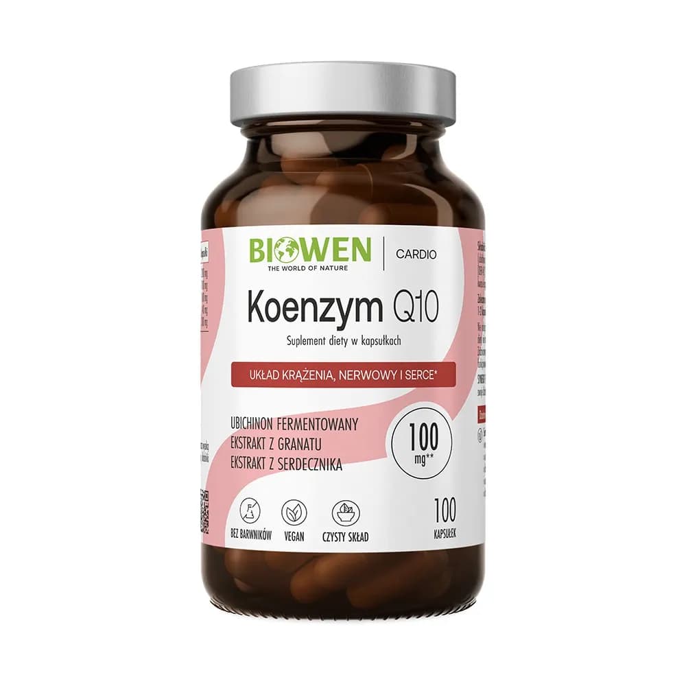 Biowen Koenzym Q10 100 mg 100 kapsułek - zdjęcie 1