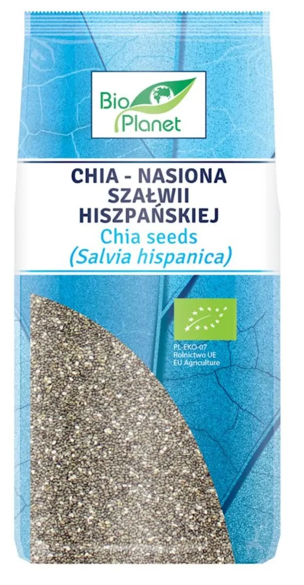 Bio Planet Chia Nasiona Szałwii Hiszpańskiej BIO 200 g - zdjęcie 1