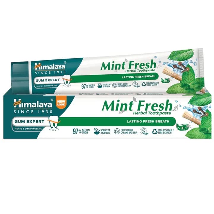 Himalaya Mint Fresh Herbal pasta do zębów 75 ml - zdjęcie 1