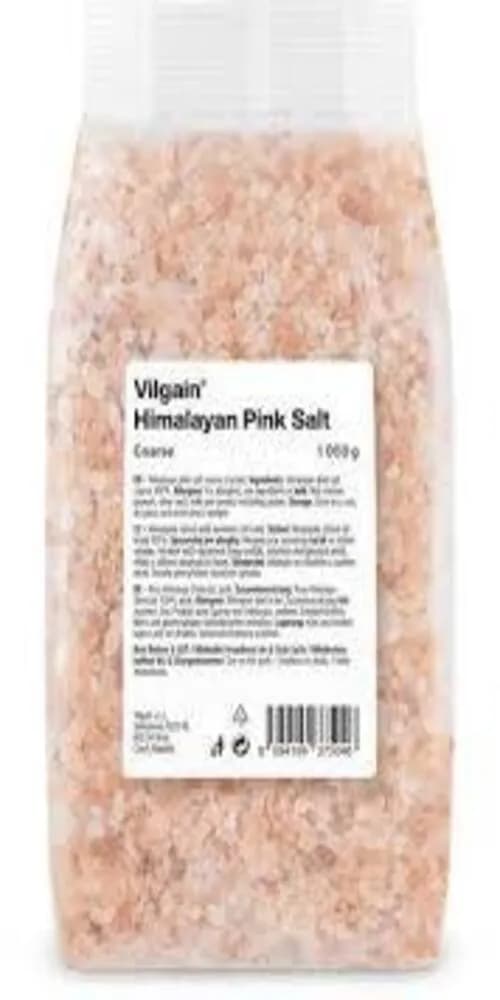 Vilgain Sól himalajska różowa gruboziarnista 1000 g - zdjęcie 1