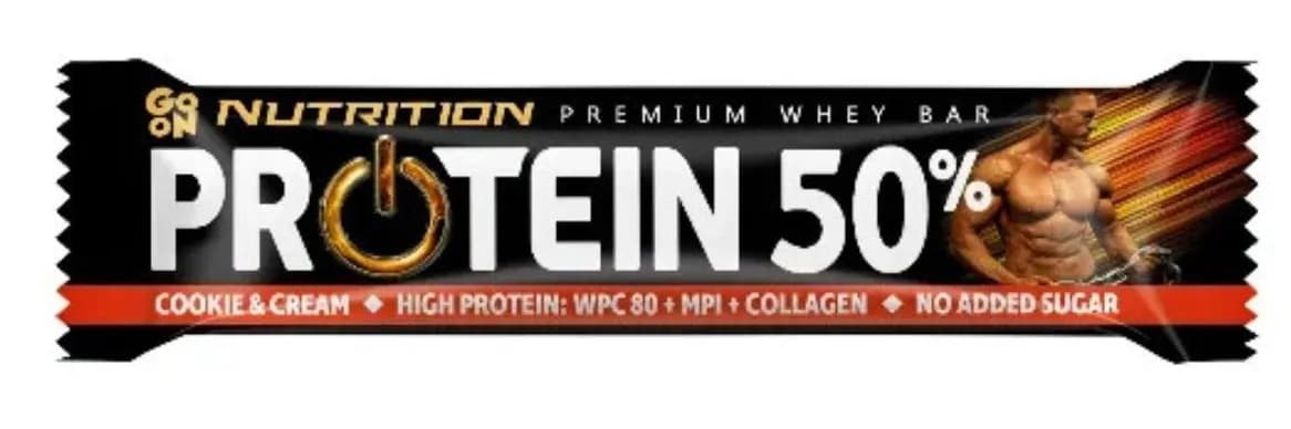 Sante Go On Nutrition Protein 50% baton ciasteczkowo śmietankowy 40 g - zdjęcie 1