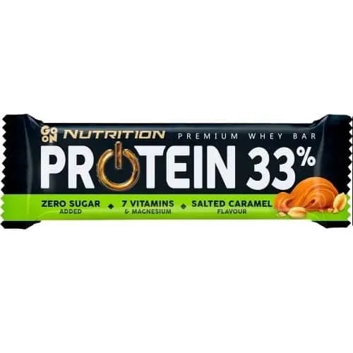 Sante Go On Nutrition Protein 33% baton słony karmel 50g - zdjęcie 1
