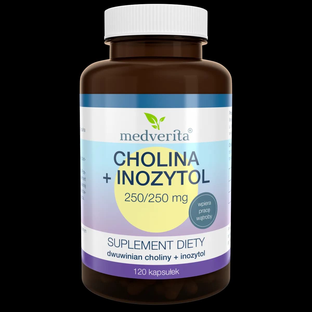 Medverita Cholina + Inozytol 120 kapsułek - zdjęcie 1
