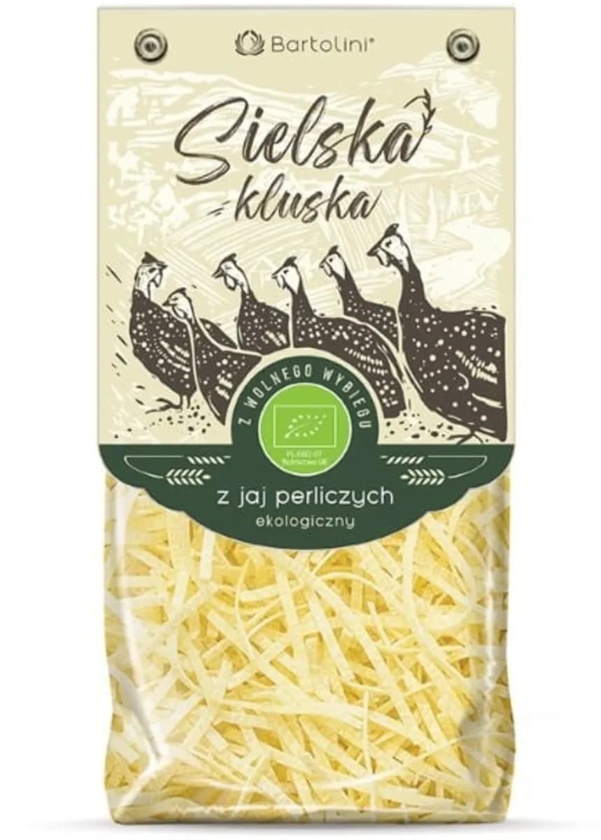 Bartolini Makaron Z Jaj Perliczych Krajanka BIO 250 g - zdjęcie 1