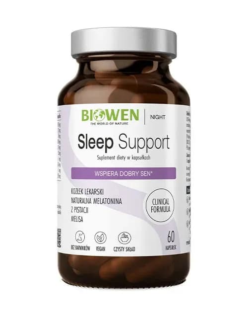 Biowen Sleep Support 60 kapsułek - zdjęcie 1