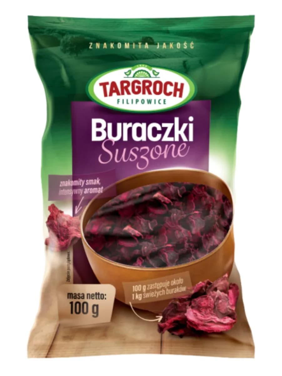 Targroch Buraczki suszone 100 g - zdjęcie 1