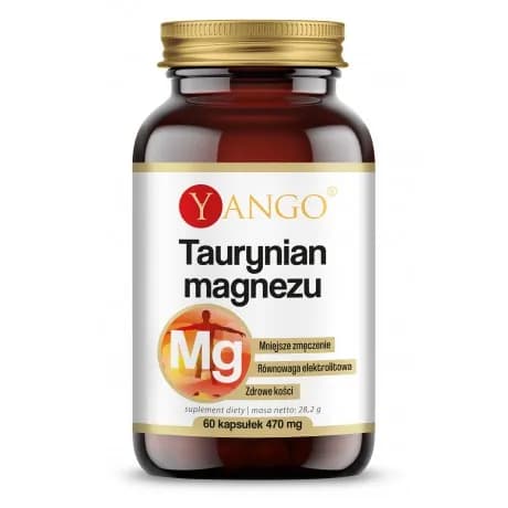 Yango Taurynian magnezu 60 kapsułek - zdjęcie 1