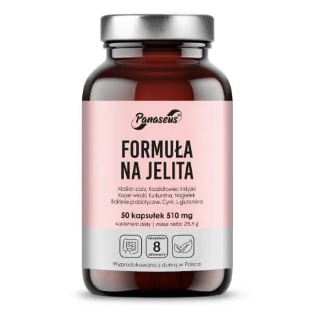 Panaseus Formuła na jelita 50 kapsułek - zdjęcie 1