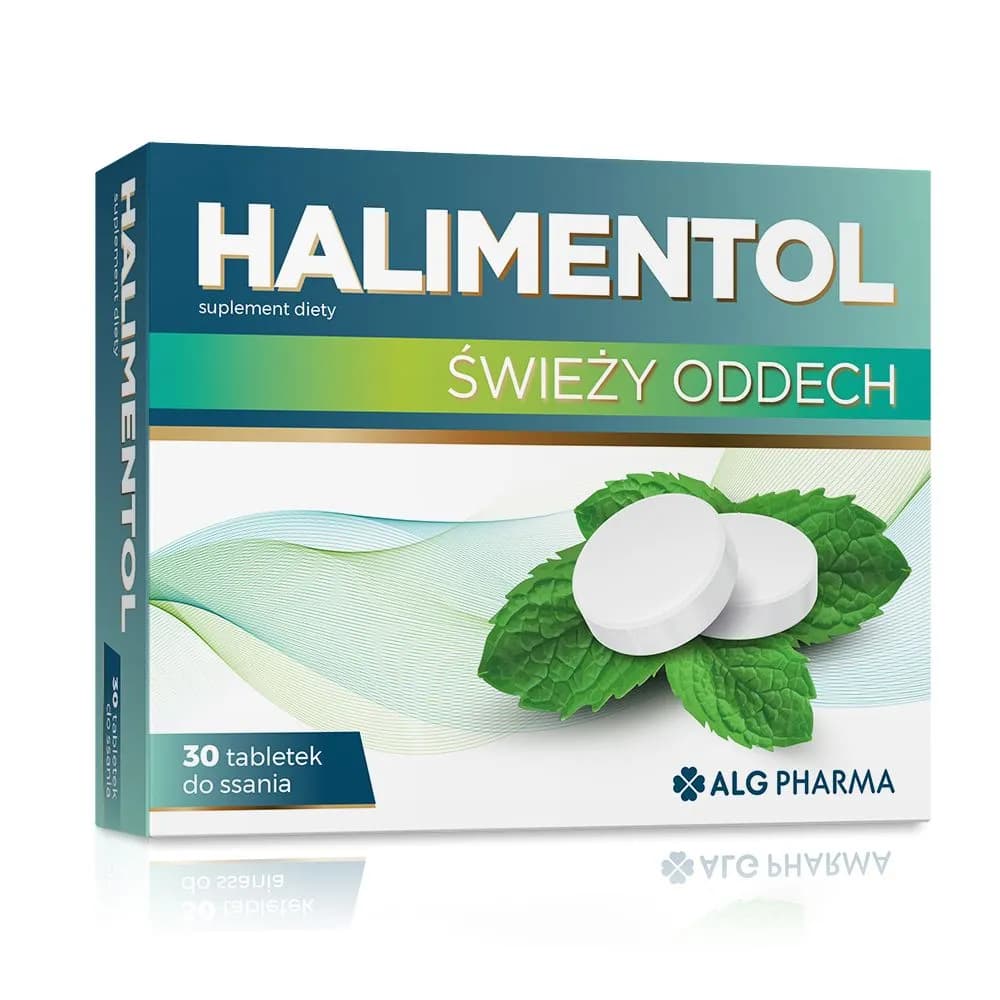 Alg Pharma Halimentol 30 tabletek - zdjęcie 1