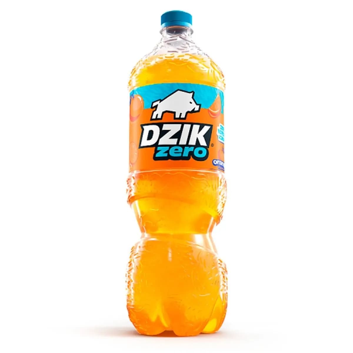 WK DZIK Zero Orange napój gazowany 1,5 L - zdjęcie 1