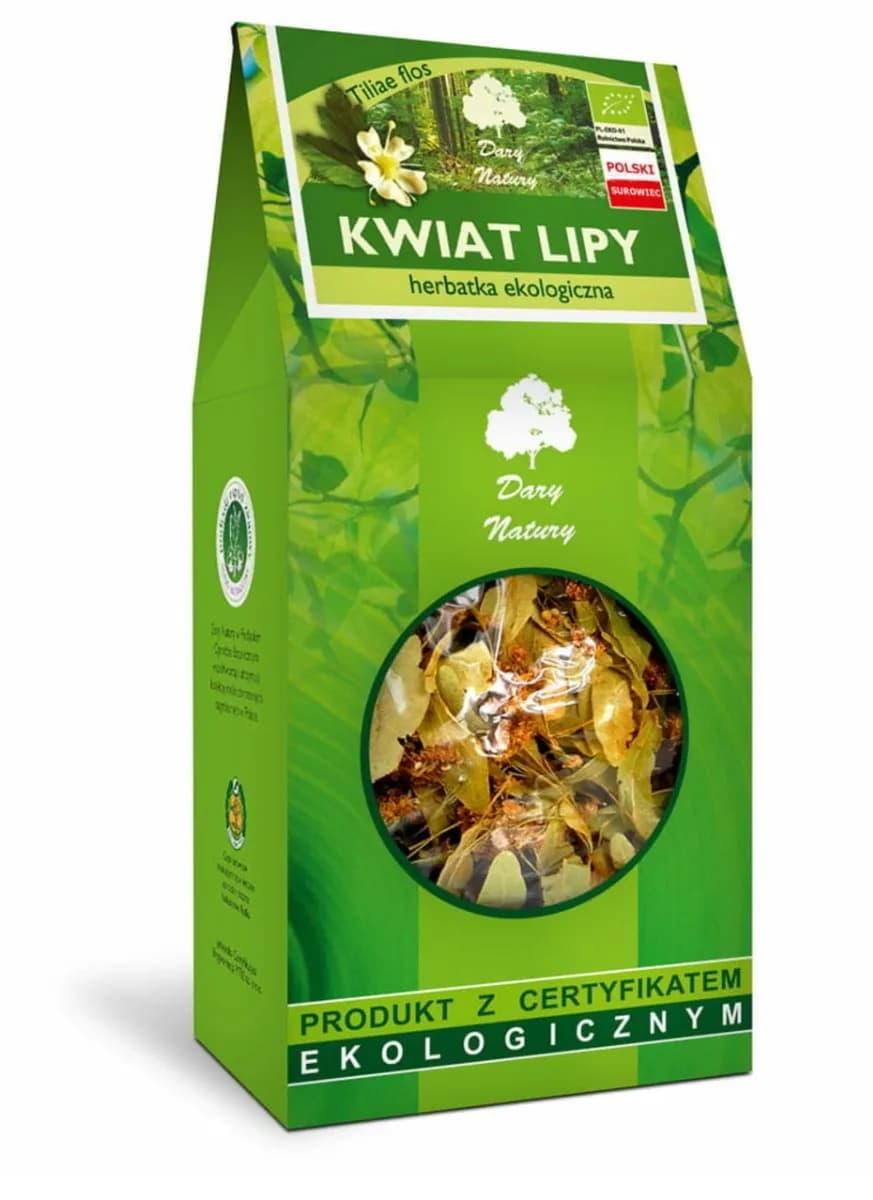 Dary Natury Herbatka Z Kwiatu Lipy BIO 30 g - zdjęcie 1