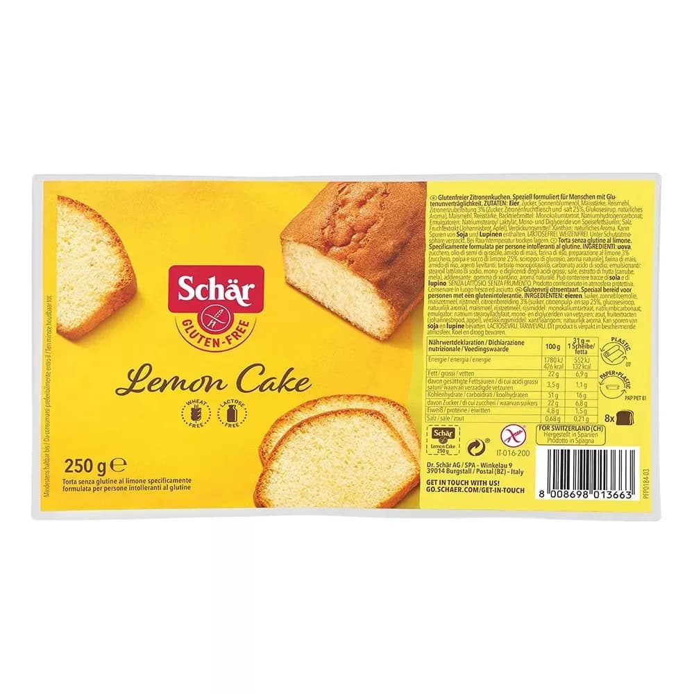 Schar Ciasto cytrynowe Lemon Cake 250 g - zdjęcie 1
