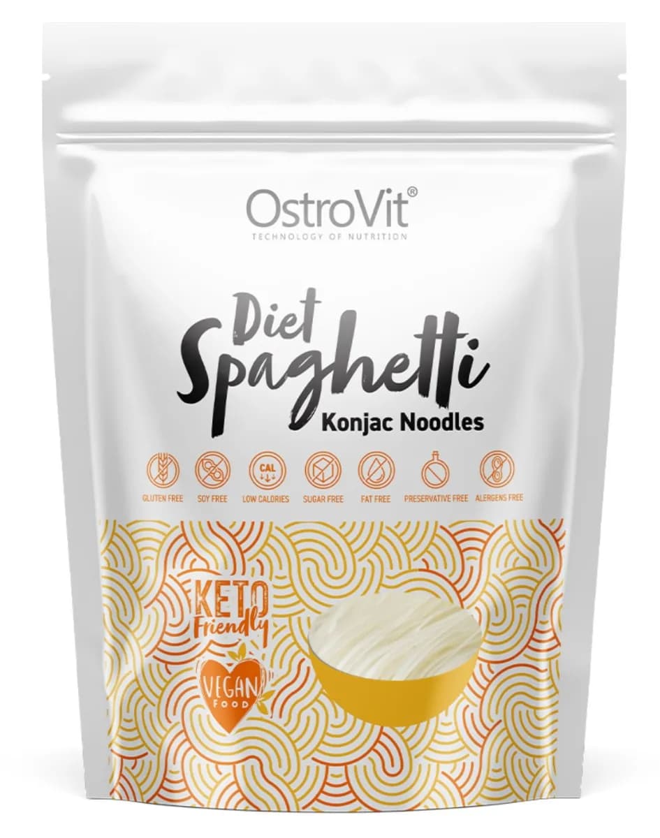 OstroVit Diet Spaghetti Konjac Noodles 400 g - zdjęcie 1