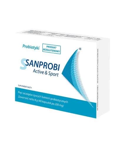 Sanprobi Active & Sport 40 kapsułek - zdjęcie 1