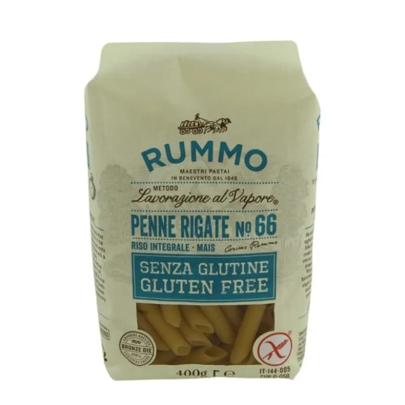 RUMMO Penne N.66 włoski makaron rurki bezglutenowy 400 g - zdjęcie 1
