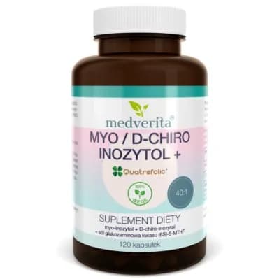 Medverita Myo/D-chiro-Inozytol 120 kapsułek - zdjęcie 1