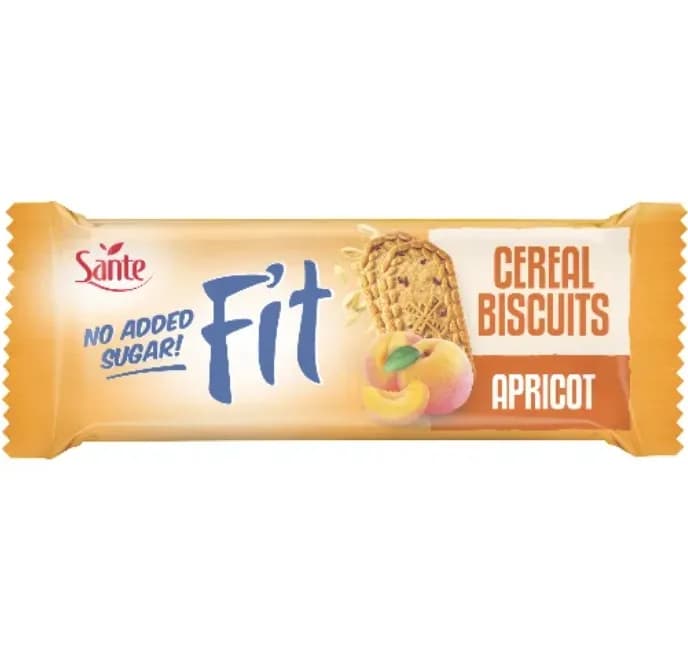 Sante Fit Ciasteczka Zbożowe z Morelą Bez Cukru 50g - zdjęcie 1