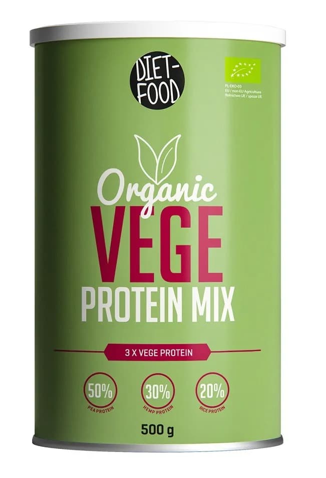 Diet Food Bio Vege Protein Mix białko 500 g - zdjęcie 1