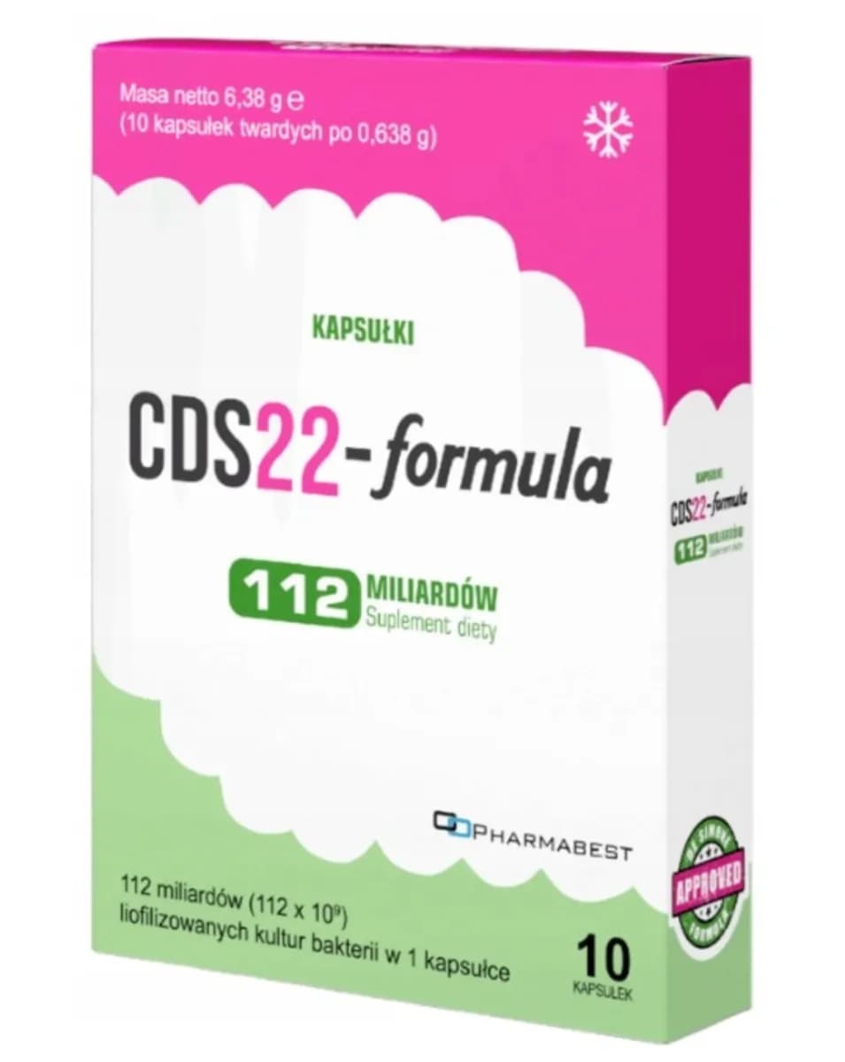 Pharmabest CDS22-formula 112 miliardów 10 kapsułek - zdjęcie 1