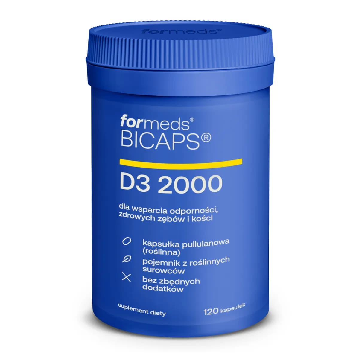 ForMeds Bicaps Witamina D3 2000 iu 120 kapsułek - zdjęcie 1