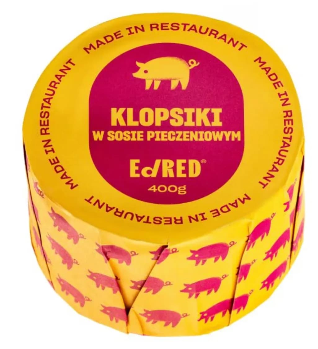 EdRED Klopsy Wieprzowe W Sosie Pieczeniowym 400 g - zdjęcie 1