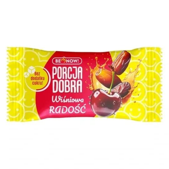 Porcja Dobra Przekąska Wiśniowa Radość Bez Dodatku Cukrów 20 g - zdjęcie 1
