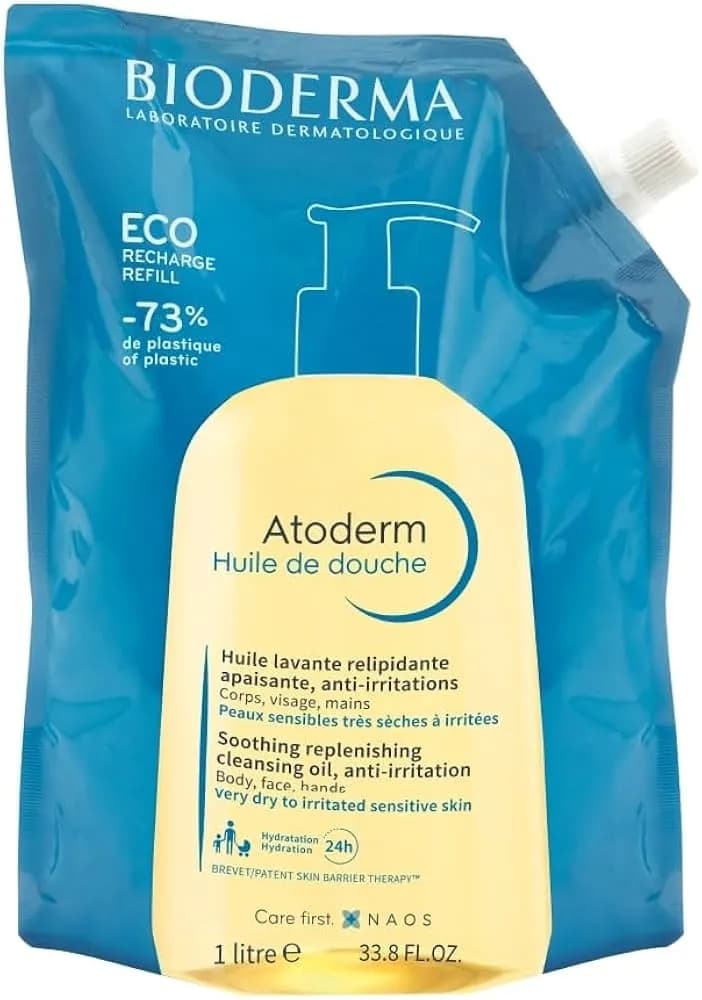 Bioderma Atoderm Shower Oil Eco-Recharge 1000 ml - zdjęcie 1