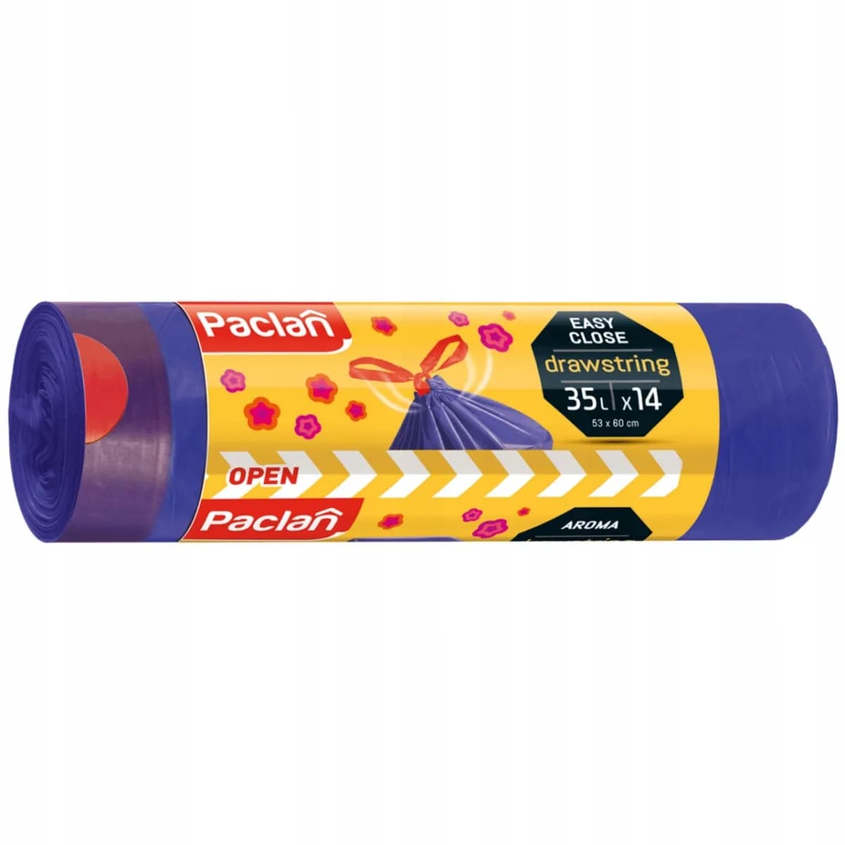Paclan Worki z taśmą zapachowe 35L 14 sztuk - zdjęcie 1