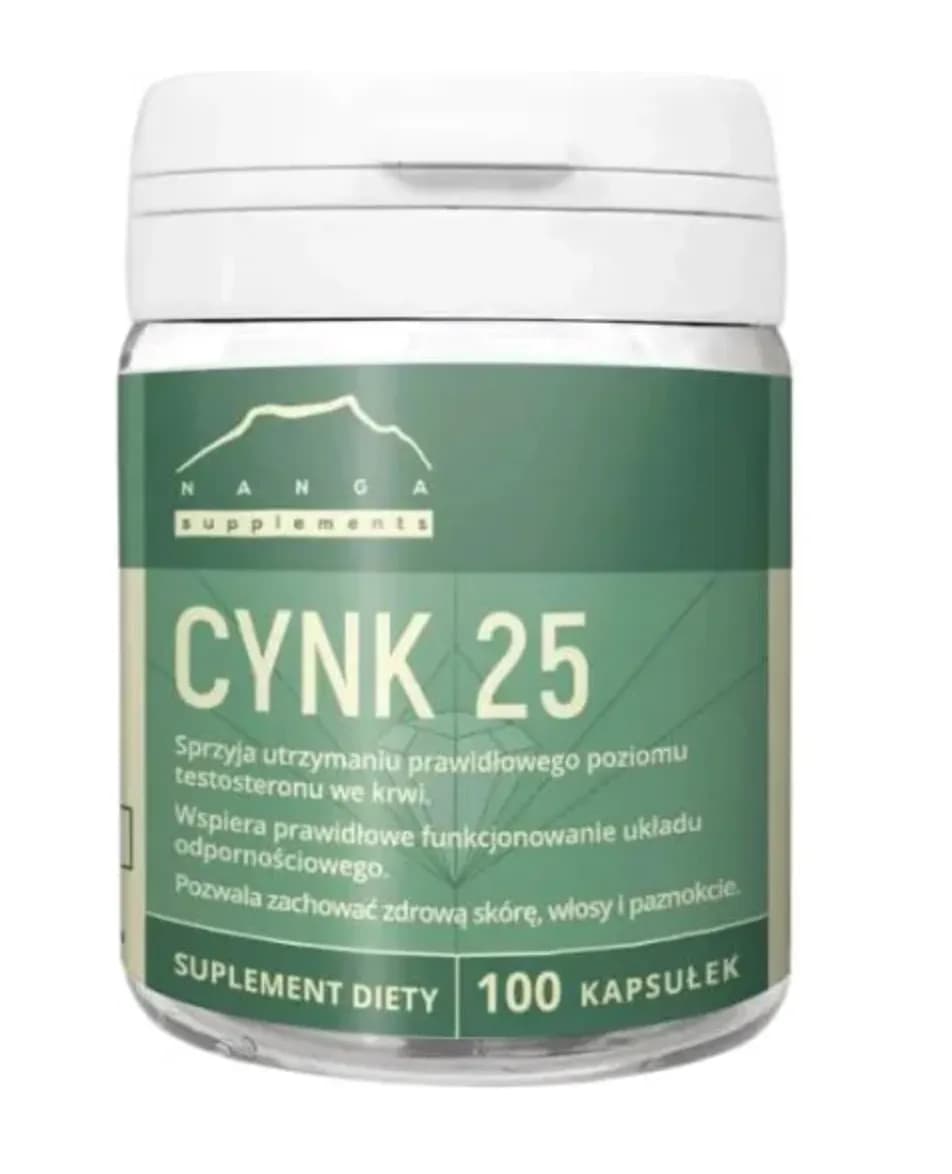 Nanga Pikolinian cynku 125 mg 100 kapsułek - zdjęcie 1