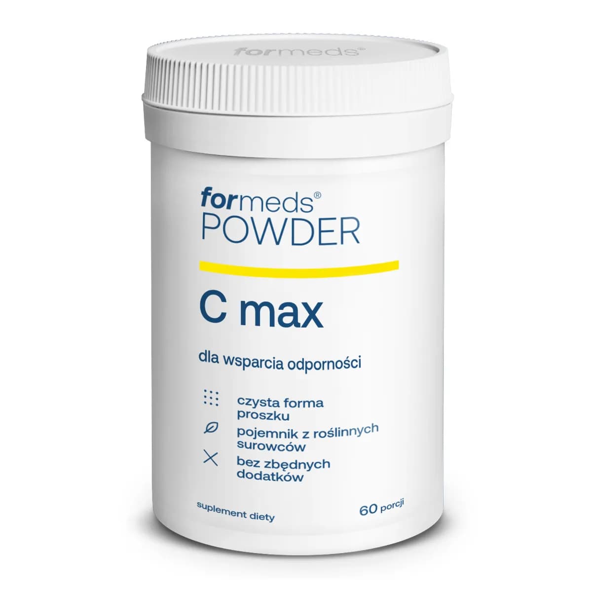 ForMeds Powder C MAX z cynkiem i witaminą D proszek 60 porcji - zdjęcie 1