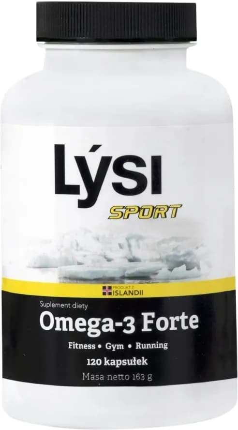 Lysi Sport Omega 3 Forte 1000 mg 120 kapsułek - zdjęcie 1
